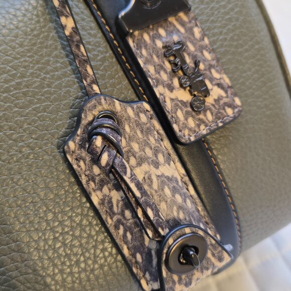 Coach Ruby Satchel 25 in Colorblock - Picture 5 of 16